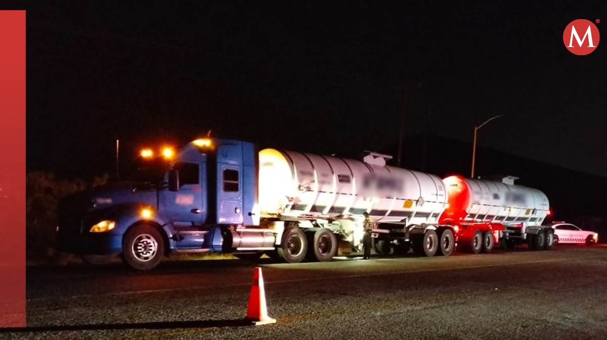 Detienen a hombre con miles de litros de combustible. Foto: Especial