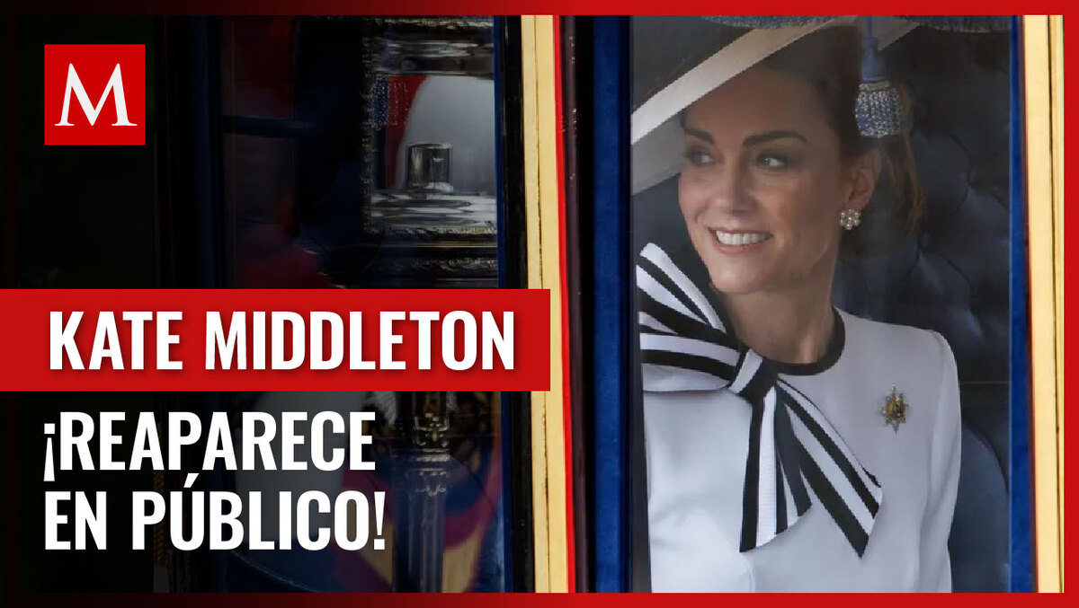 Kate Middleton es vista en público por primera vez luego de anunciar que tiene cáncer