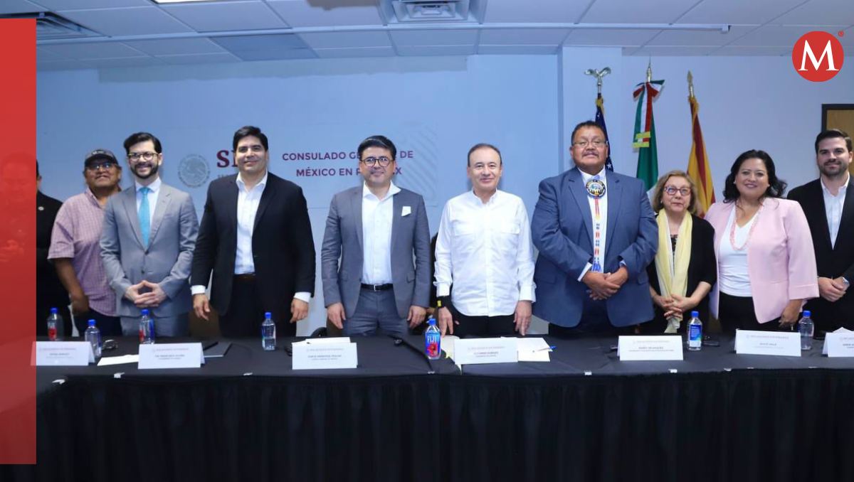 El mandatario se reunió con empresarios y autoridades de distintas tribus de Arizona. (Foto: Especial)