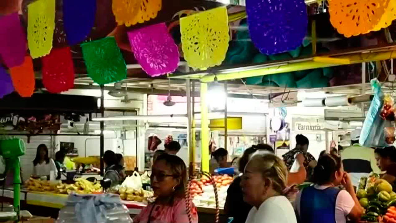 En el mercado de Juchitán, Oaxaca, las mujeres tienen un papel predominante