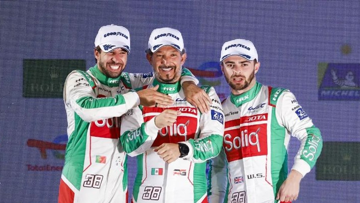 El mexicano Roberto González ganó las 24 horas de Le Mans en LMP2 en 2023 (Instagram @robgonzalezv)