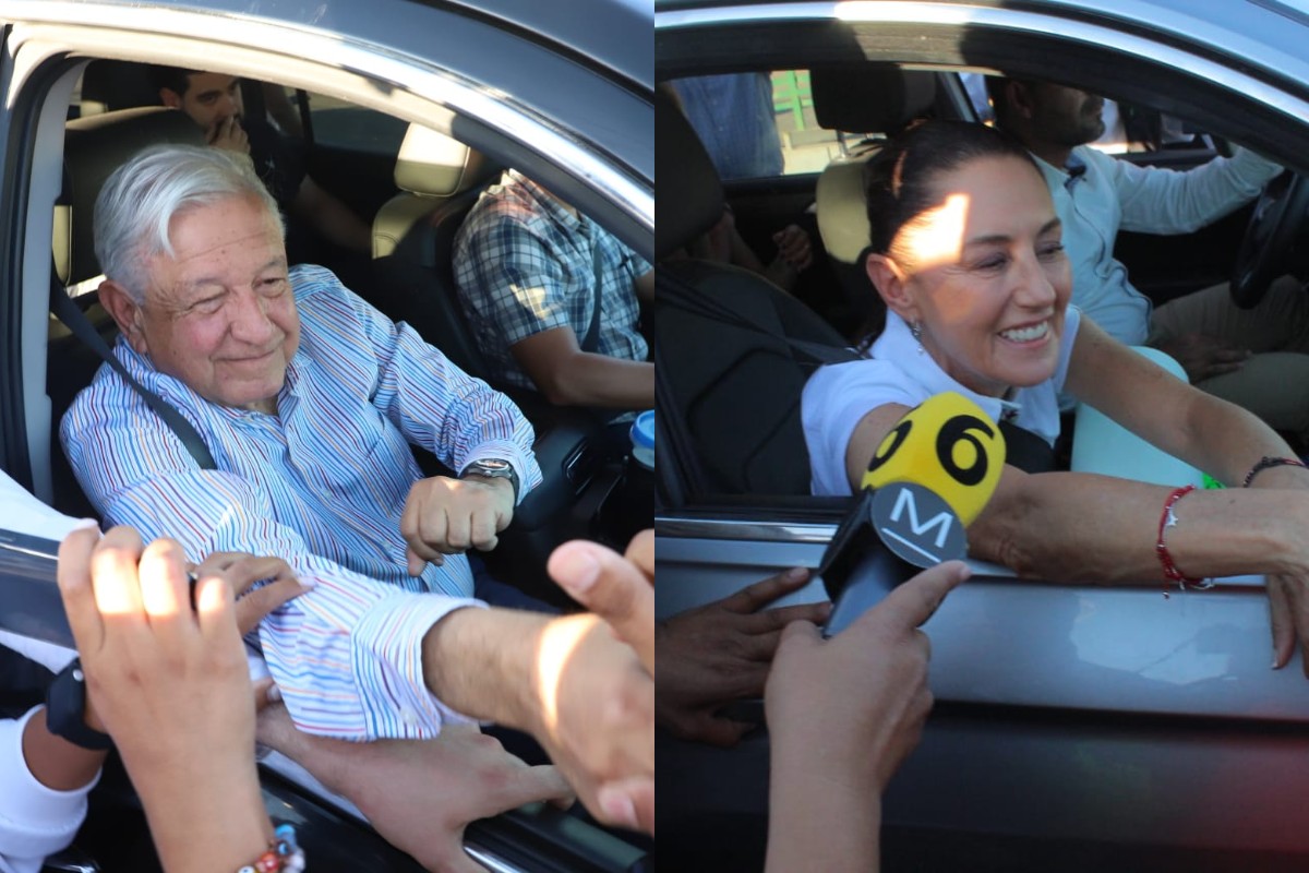El Presidente Andrés Manuel López Obrador y la virtual Presidenta electa Claudia Sheinbaum sostuvieron una reunión privada en Torreón. | Roberto Amaya