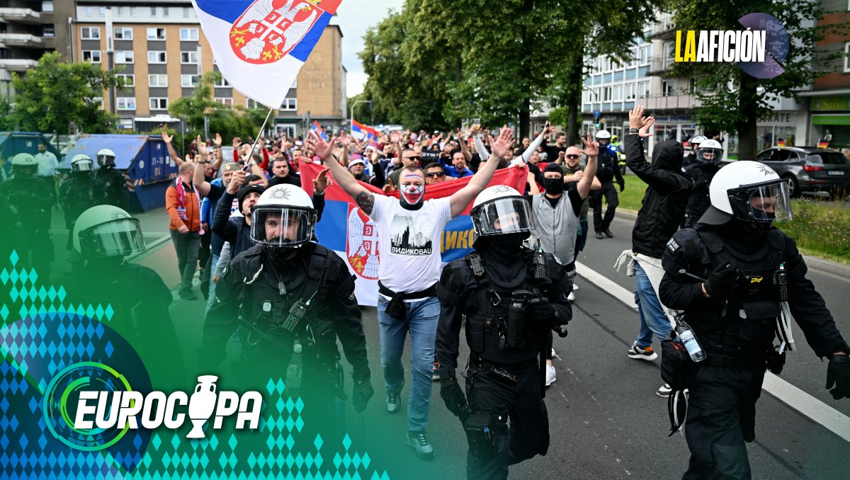 Aficionados de Inglaterra atacan a serbios previo a partido de la Eurocopa 2024 (Reuters)