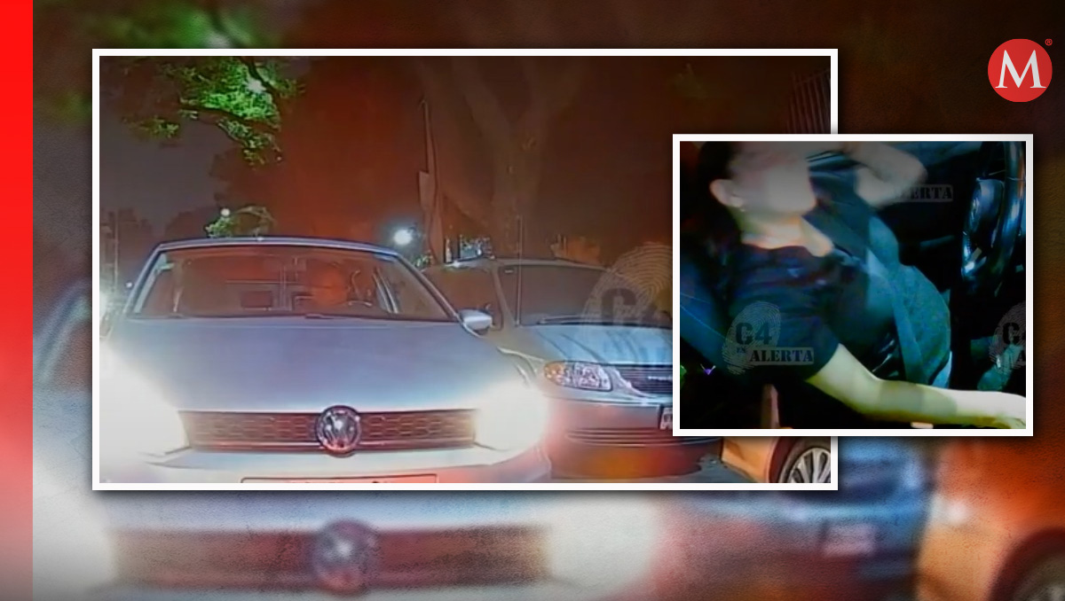 La conductora logró evadir un asalto en calles de CdMx ( Diseño: Milenio)
