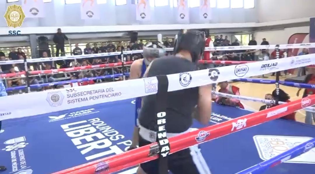 Exhibición de box de internos de CdMx.