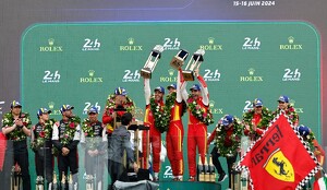 Ferrari gana el 24 Horas de Le Mans por segunda vez consecutiva