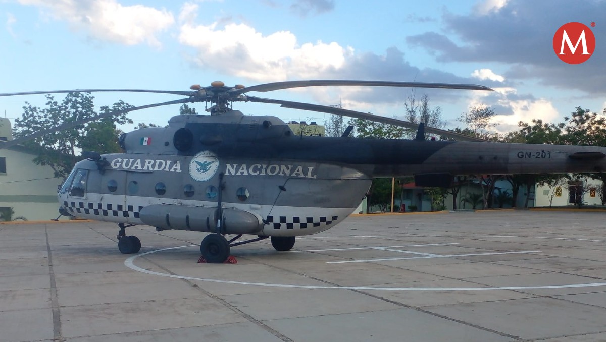 Helicóptero se suma a combate de incendio en Tamaulipas