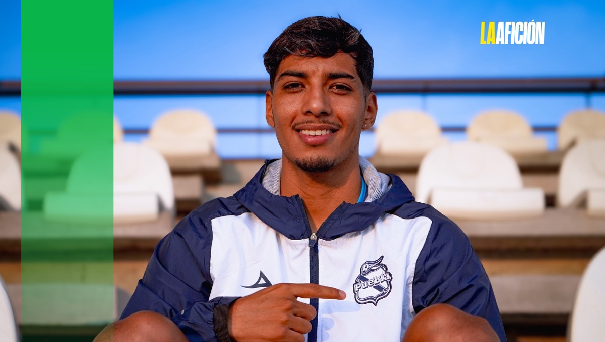 Jair González, mediocampista del Puebla | Especial