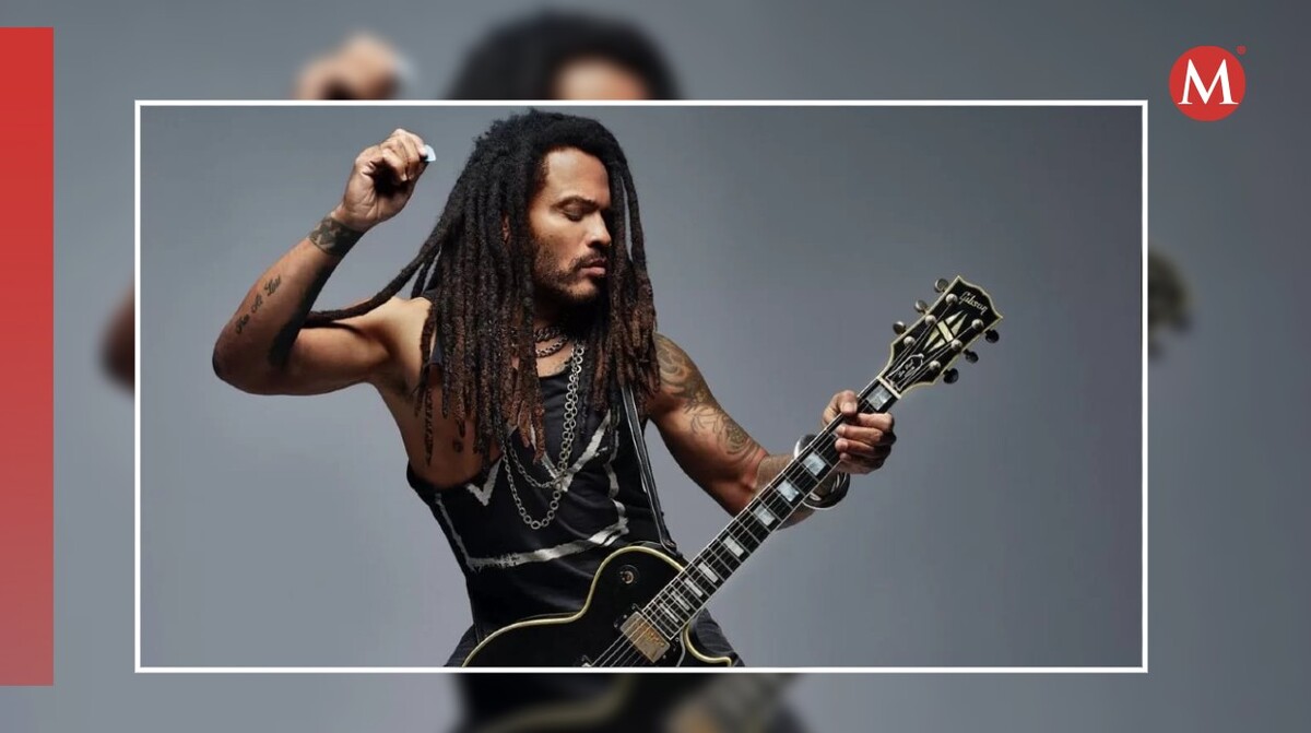 Lenny Kravitz presume su físico con video en redes sociales.