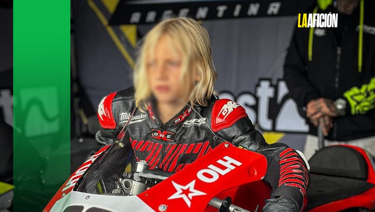 El niño motociclista Lorenzo Somaschini está en estado delicado tras terrible accidente (Instagram @lolosomaspro)