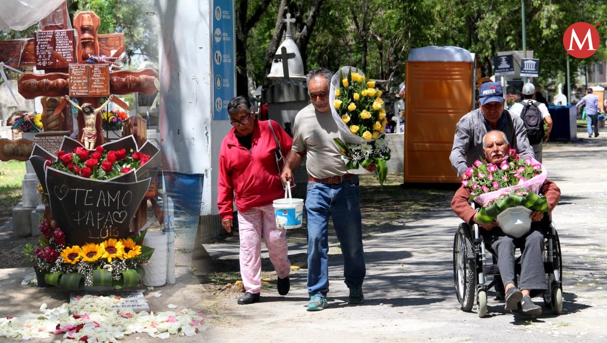Poblanos acuden a panteones para celebrar Día del Padre | Melanie Torres
