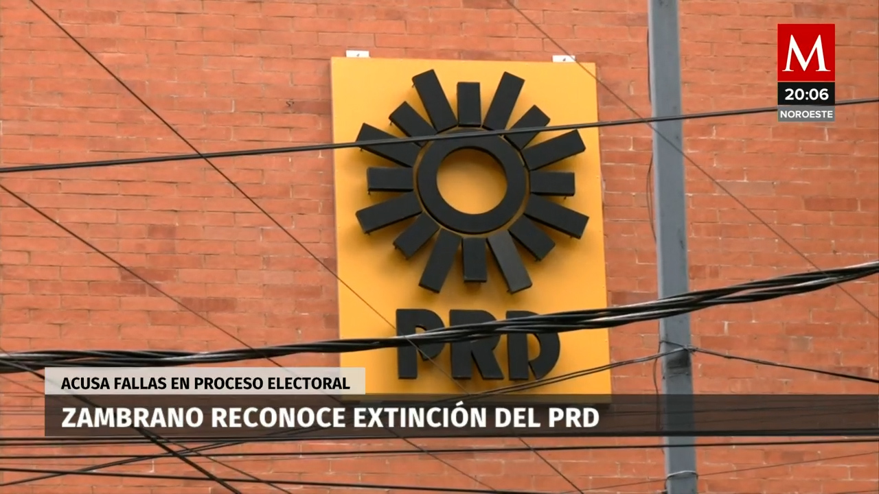 PRD reconoce su fin tras 35 años, necesita reinventarse urgentemente