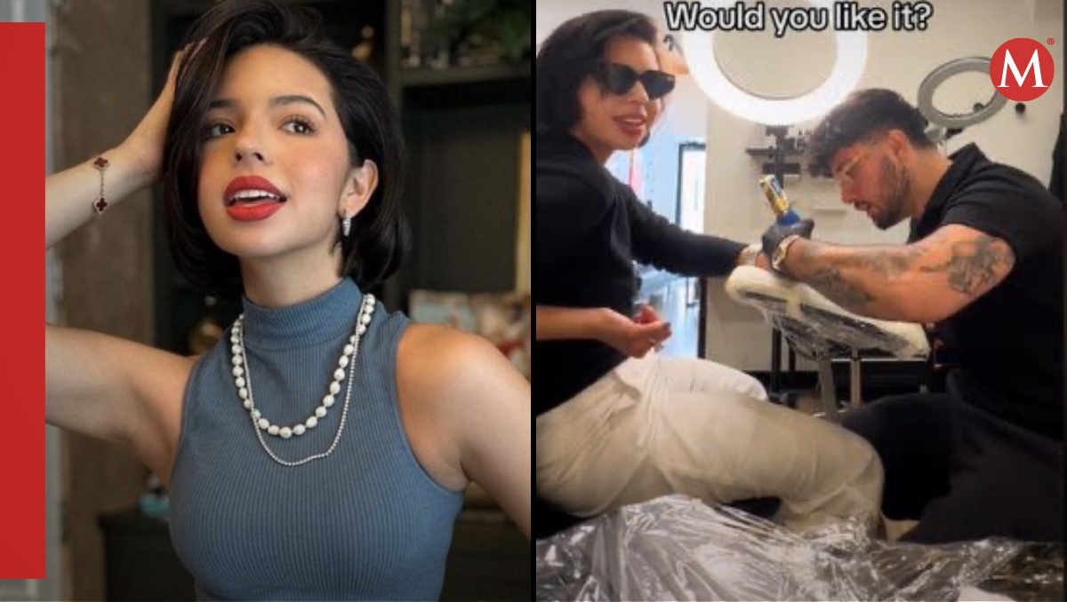 Angela Aguilar se habría tatuado las iniciales Christian Nodal