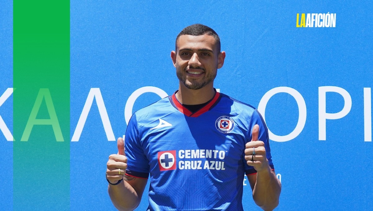 Giorgos Giakoumakis fue presentado oficialmente con Cruz Azul (Imago7)