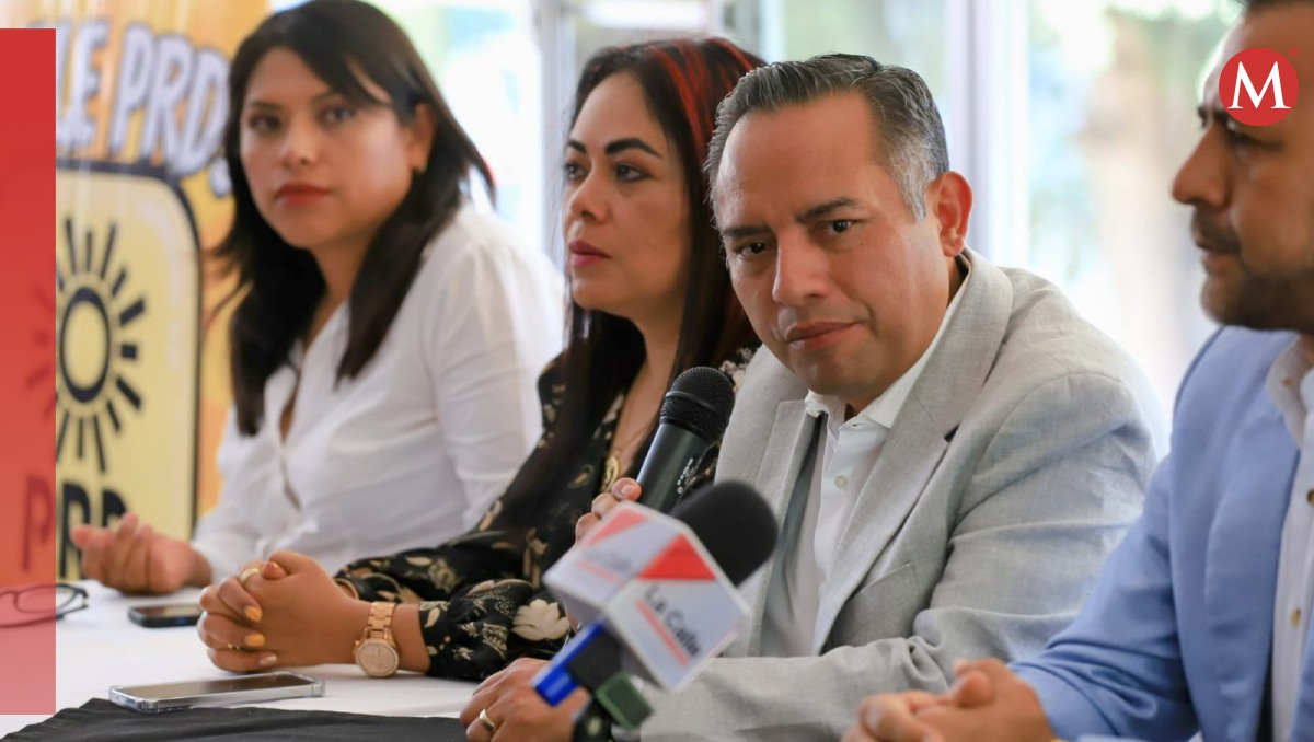 Agustín Barrera, presidente del PRD en el Estado de México. Foto: (Iván Carmona)