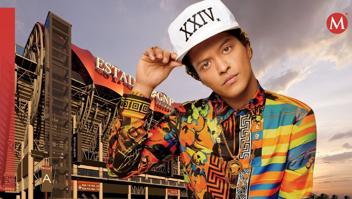 Bruno Mars en el Estadio GNP