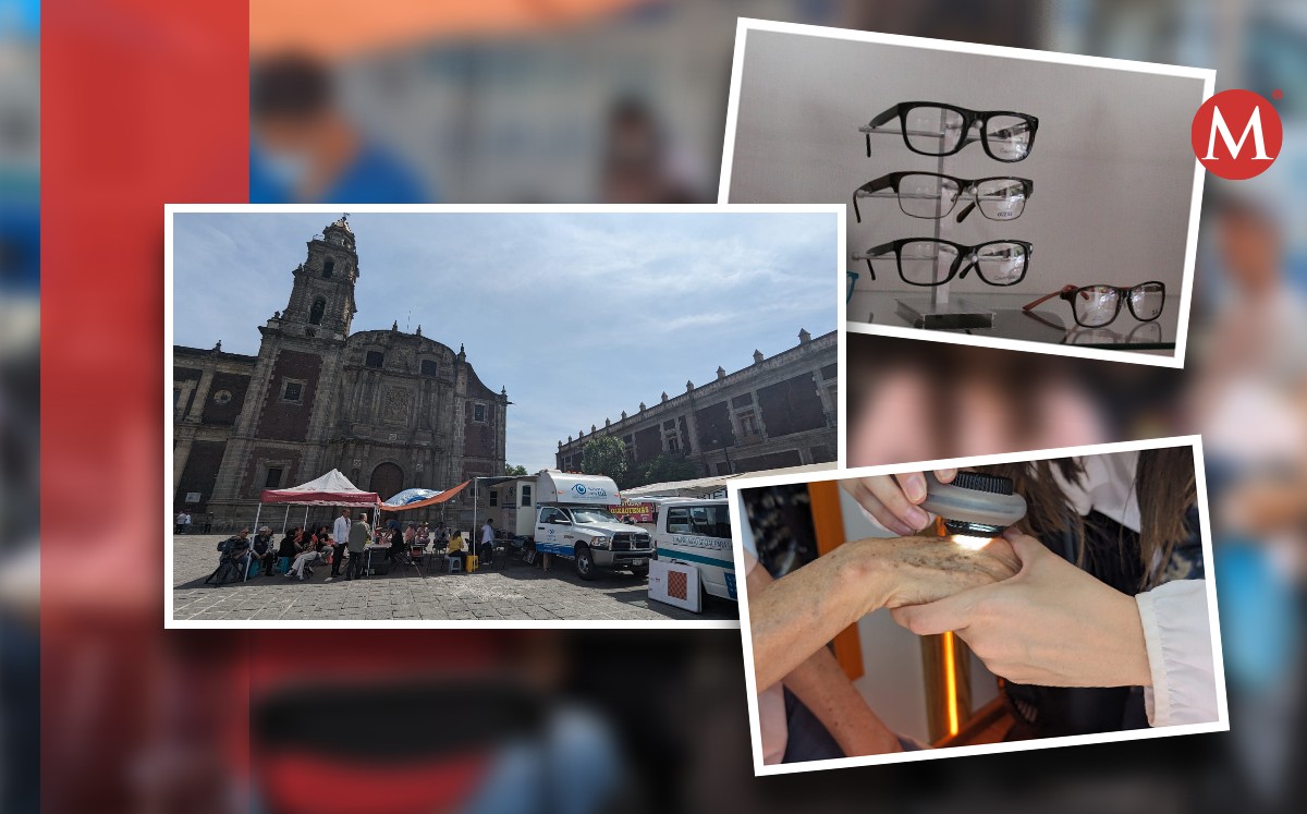 En CdMx se entregarán hasta 500 lentes y exámenes integrales. Foto: Diseño Milenio