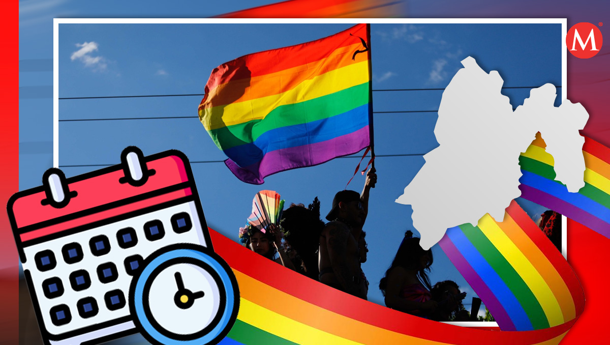 Conoce cuándo es la marcha LGBT+ en Edomex. Foto: (Cuartoscuro/MILENIO)