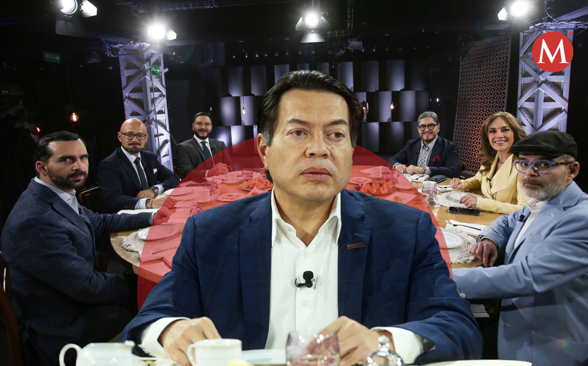 Mario Delgado, dirigente nacional de Morena. | Foto: Araceli López | Diseño: Mauricio Ledesma