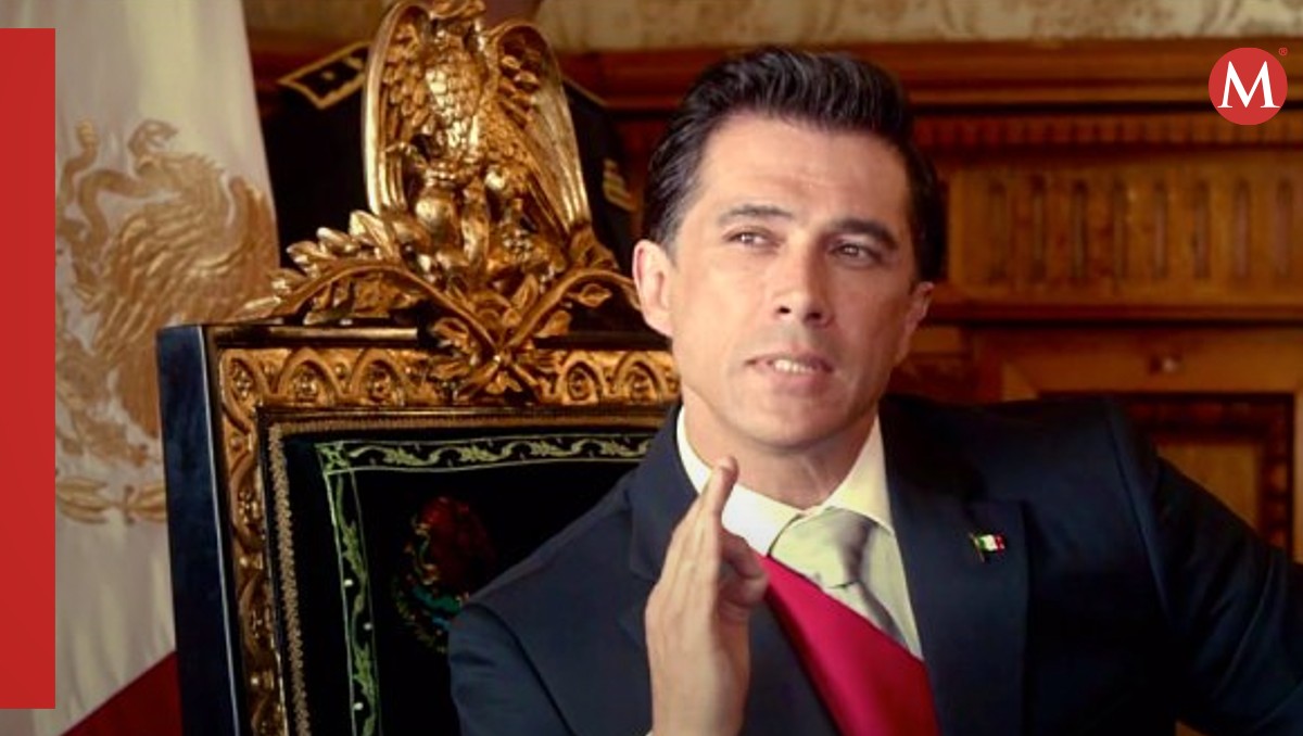 Sergio Mayer como Peña Nieto en 'La Dictadura Perfecta'