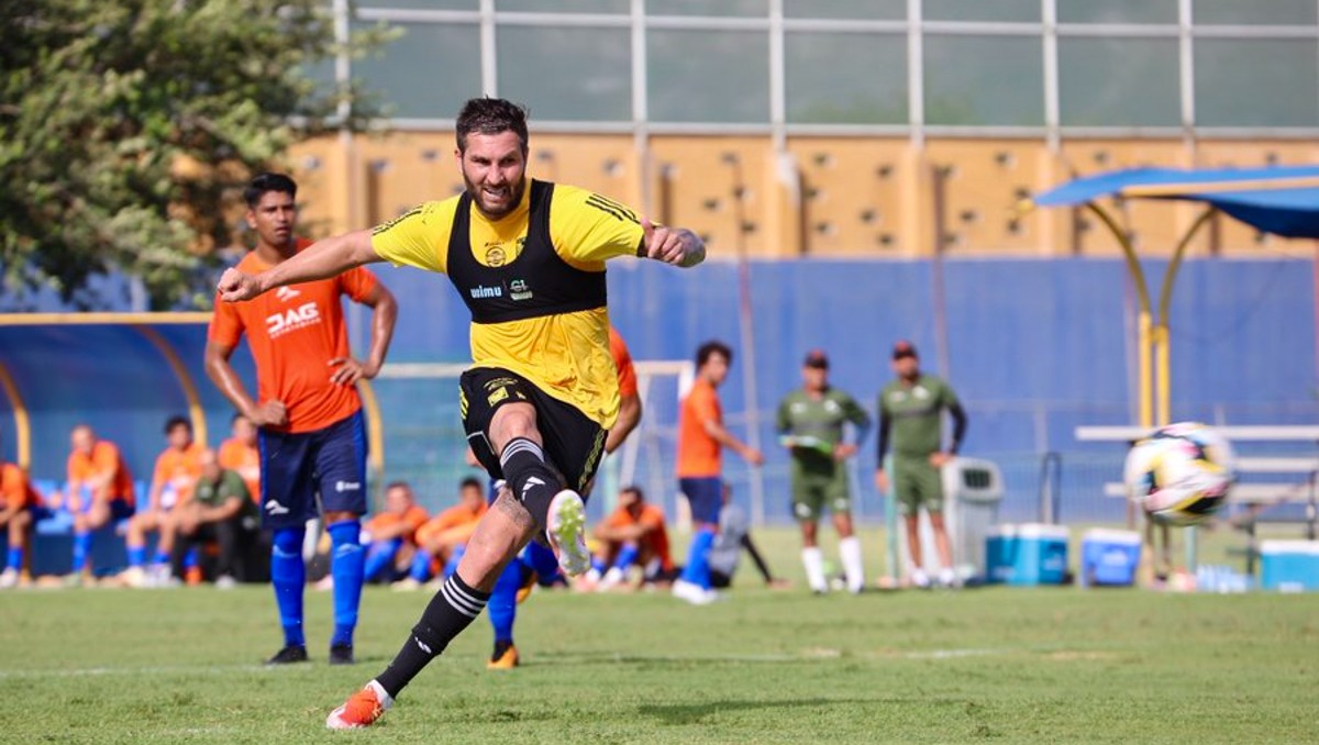 André Pierre Gignac marcó doblete en la goleada ante Correcaminos (X @TigresOficial)