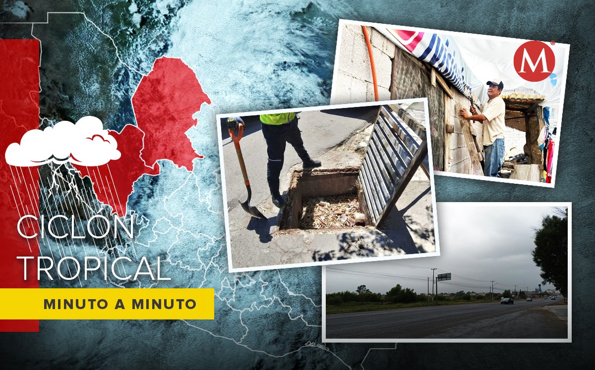 Ciclón tropical Alberto en La Laguna. | Milenio Diseño