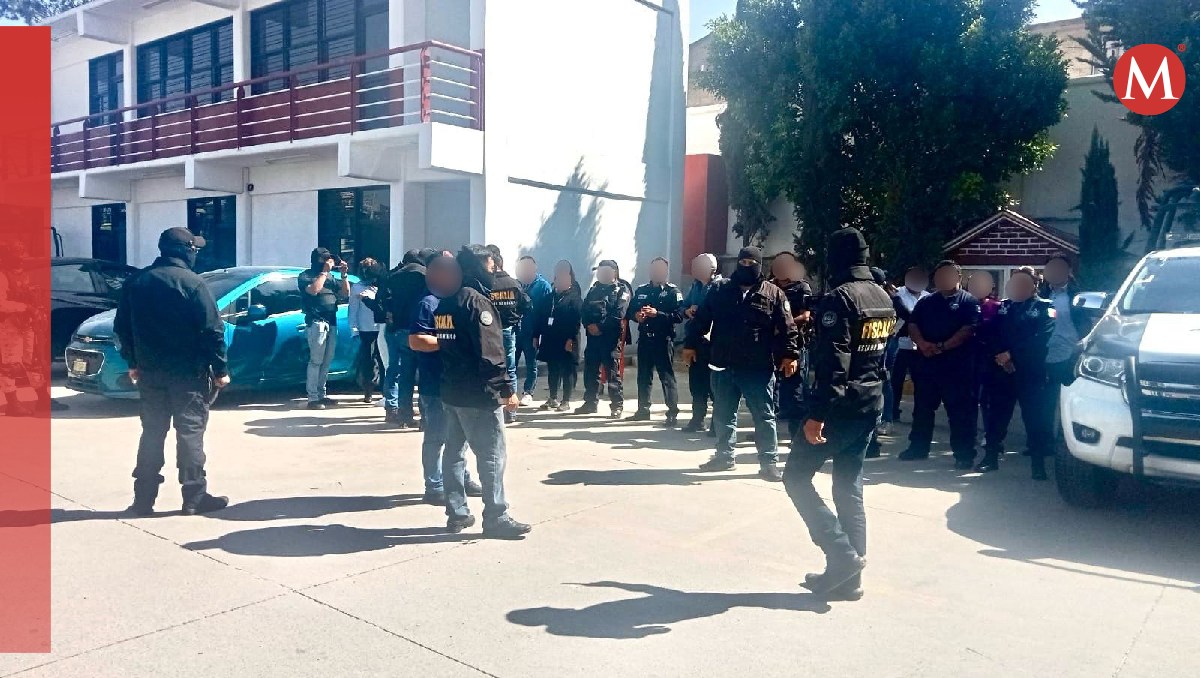Detienen a policías de Nicolás Romero vinculados con grupo criminal en Jalisco. Foto: (Especial)
