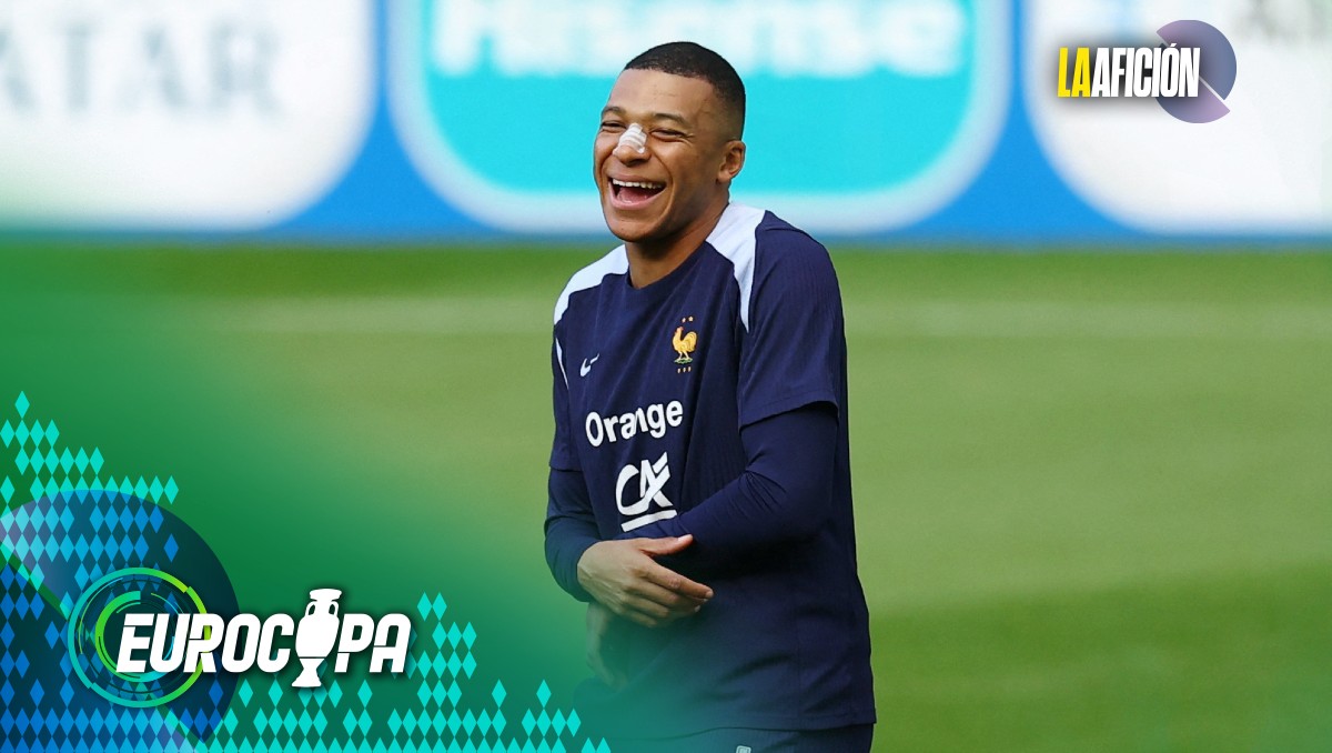 Kylian Mbappé reaparece en el entrenamiento de Francia tras el golpe recibido frente Austria (Reuters)