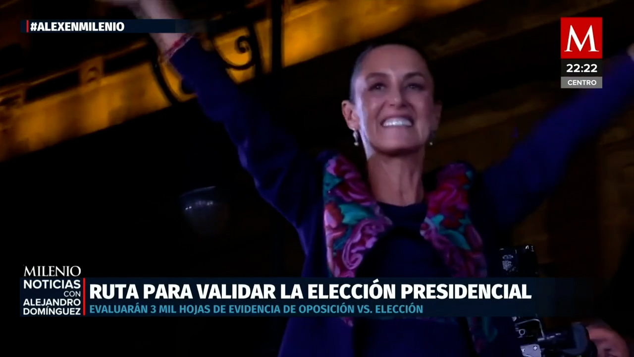 Validación de elección presidencial del 2 de junio en marcha en el Tribunal Electoral