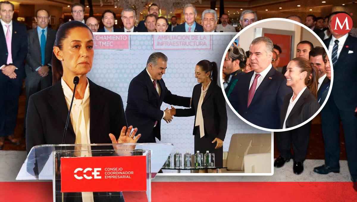 La virtual presidenta electa tendrá una reunión con Francisco Cervantes y empresarios del CCE. | Samantha Martínez