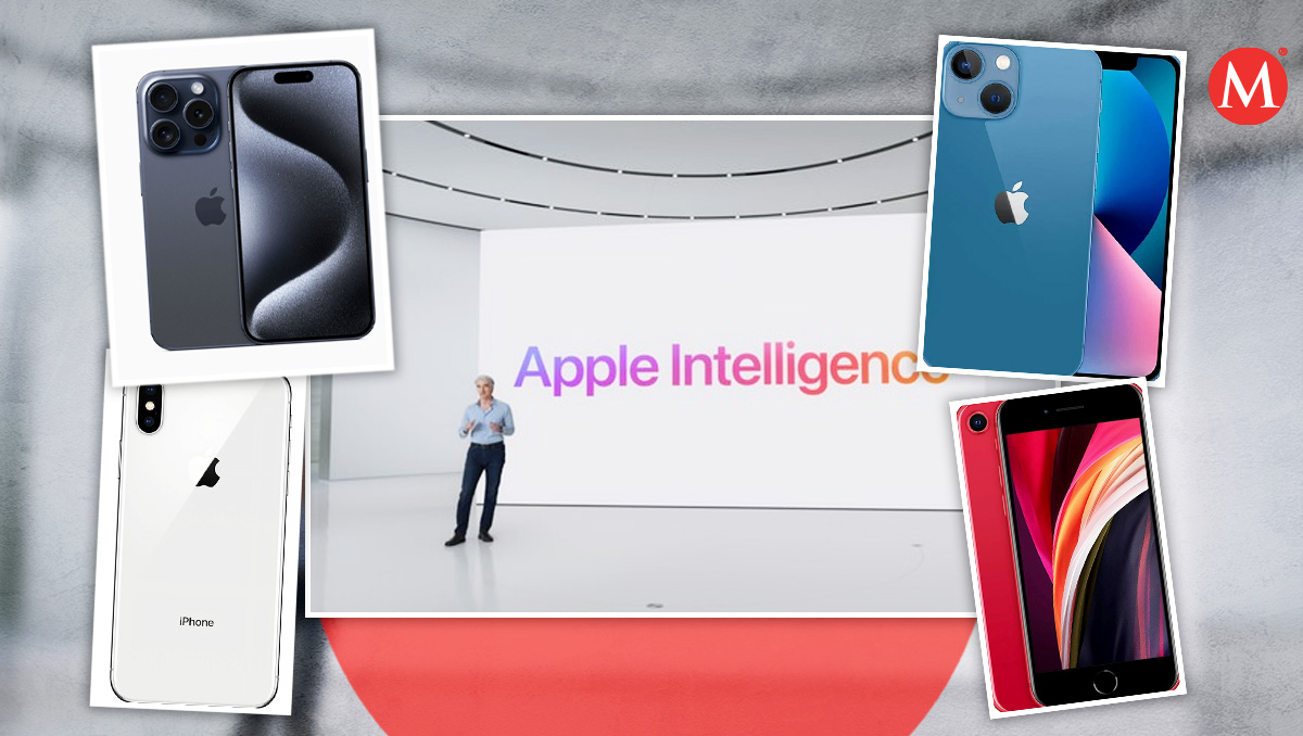 Apple dio a conocer que incorporará Inteligencia Artificial en sus iPhone aunque no en todos. (Especial)