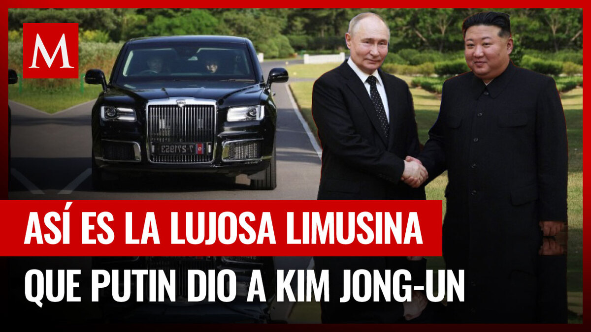 El Aurus Senat: El lujo sobre ruedas que Putin habría regalado a Kim Jong-un