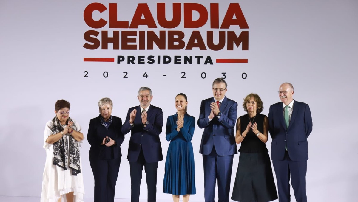 Claudia Sheinbaum presenta a parte de su gabinete | Juan Carlos Bautista.