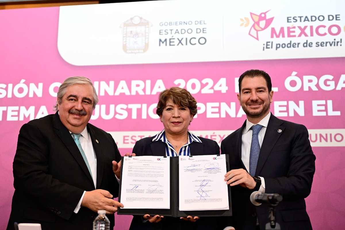 Delfina Gómez asiste a la Primera Sesión Ordinaria del Órgano de Consolidación del Sistema de Justicia Penal | Especial