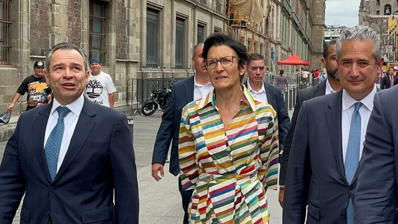 Directora de Citigroup se reúne con el secretario de Hacienda en Palacio Nacional