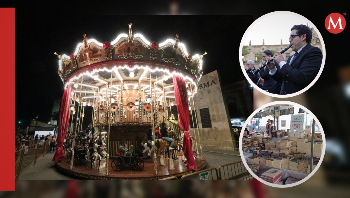 Disfruta de las actividades culturales del Centro de Guadalajara (Fotos: Cortesía y Milenio | Diseño: Milenio)