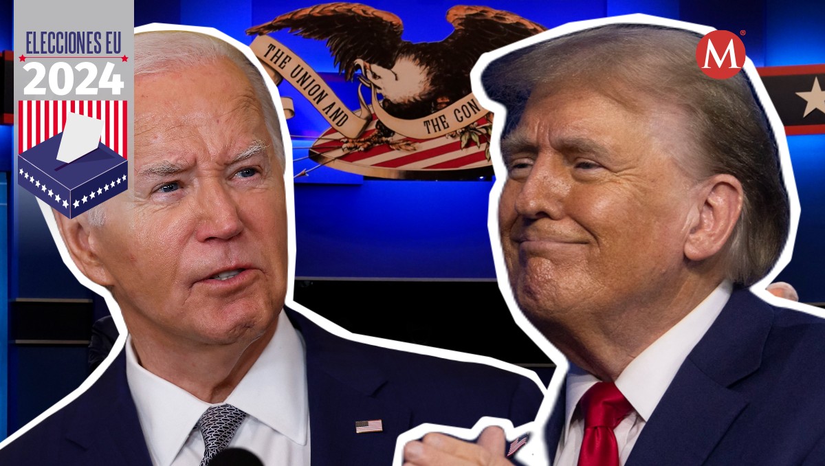 Donald Trump y Joe Biden debatirán el 27 de junio. | AFP