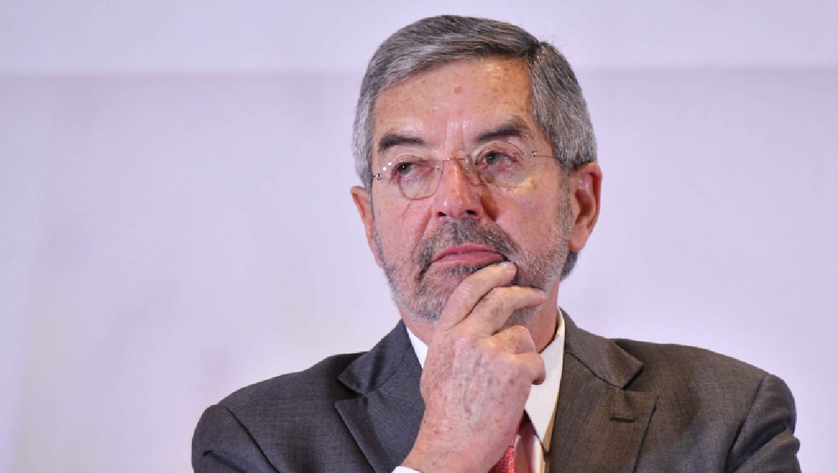 Juan Ramón de la Fuente, como secretario de Relaciones Exteriores.