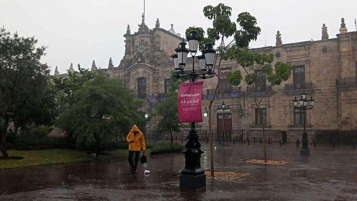 Lluvias en Guadalajara (Archivo/Milenio)