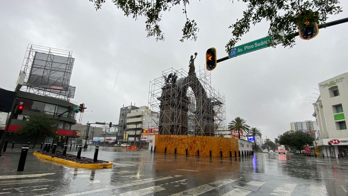 Lluvias en Nuevo León por depresión tropical 'Alberto' | Roberto Alanís