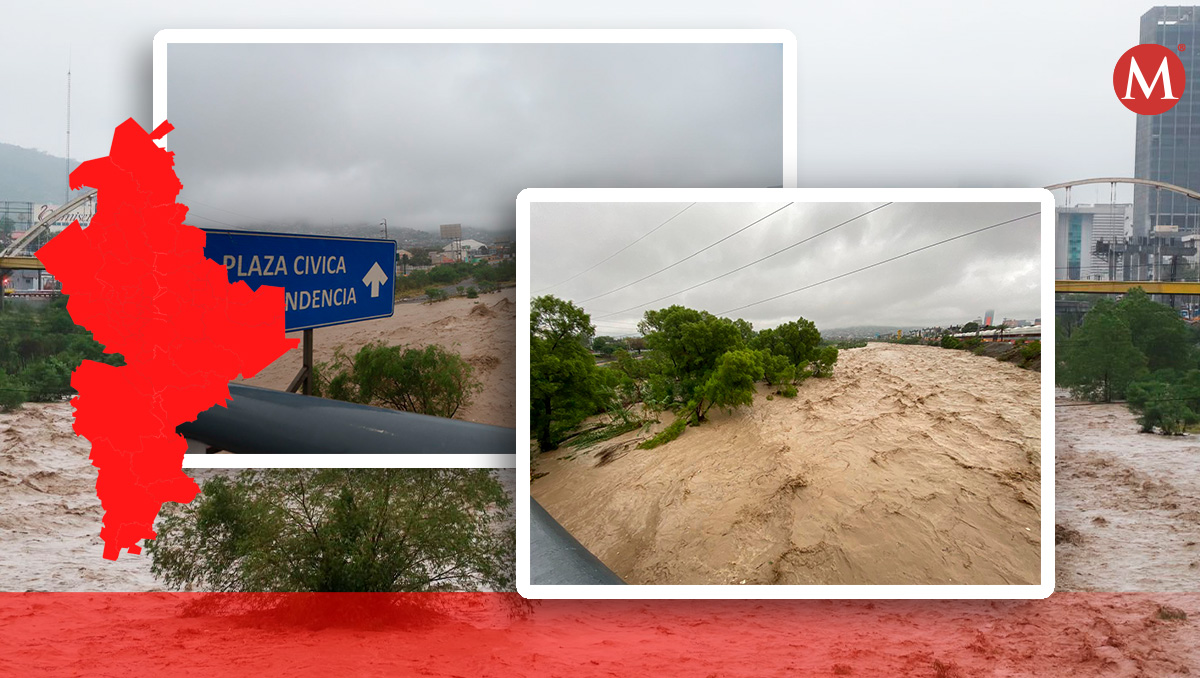 Así luce el río Santa Catarina este jueves 20 de junio | Jorge López y Roberto Alanís