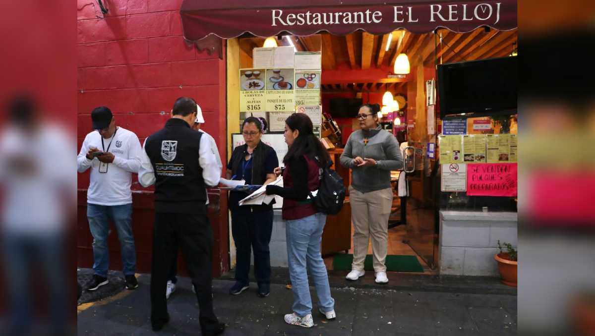 Autoridades de la alcaldía buscan garantizar sana convivencia y aforos permitidos en los comercios del Centro Histórico. | Especial