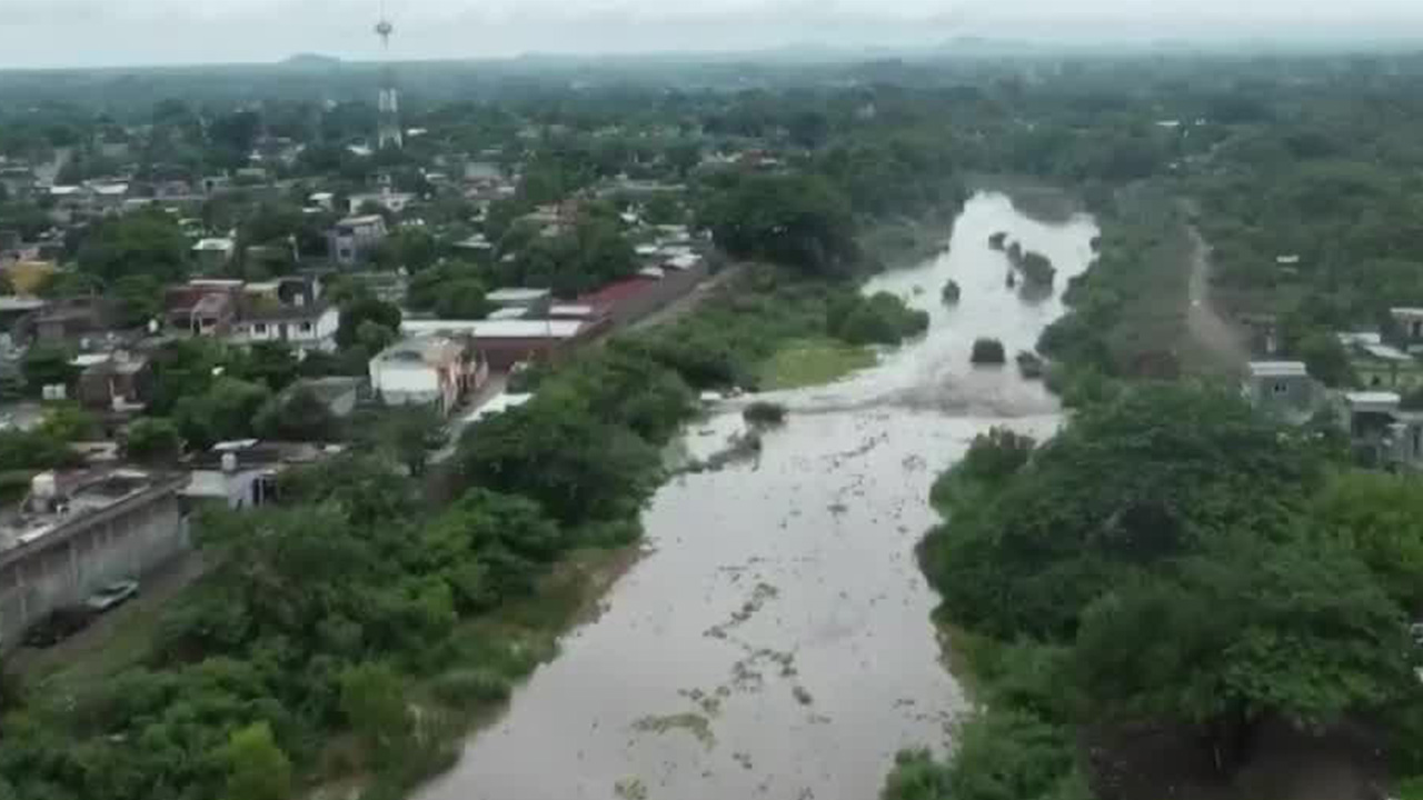 Las autoridades de Oaxaca activan alerta amarilla ante el incremento en el río 'Los Perros'