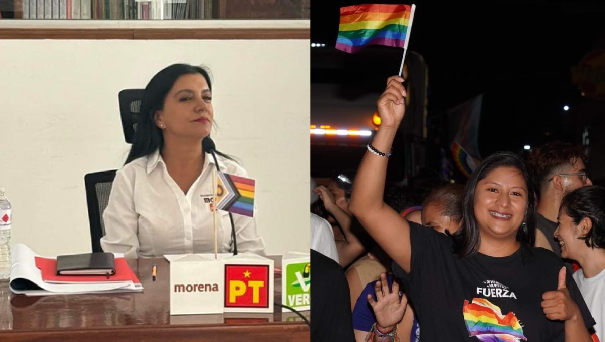 Candidatas LGBT+ que fueron electas. | Especial