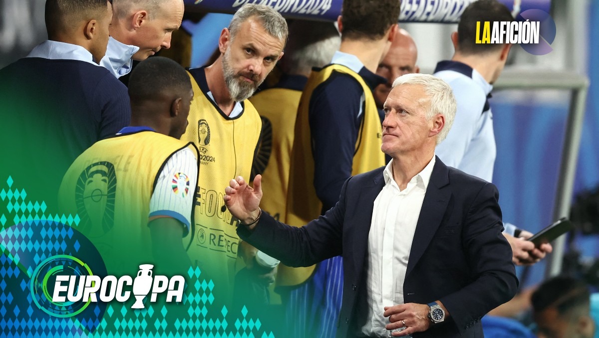 Deschamps: "Kylian es Kylian y dudé un poco al final con ponerlo" (AFP)