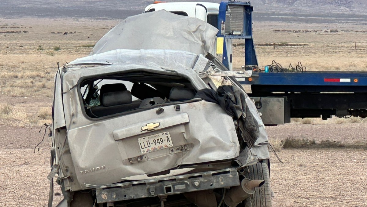 Accidente del equipo de seguridad de Brincos Dieras / Especial.