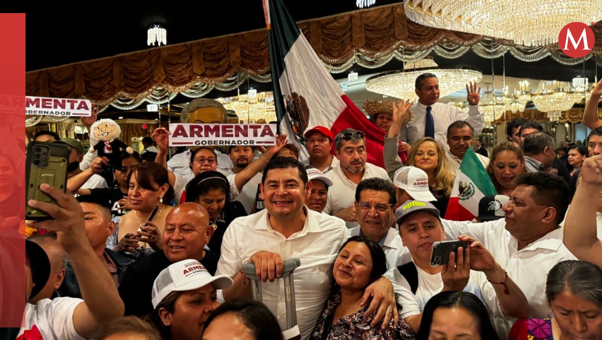 Armenta se reúne con migrantes poblanos para escuchar peticiones | Especial