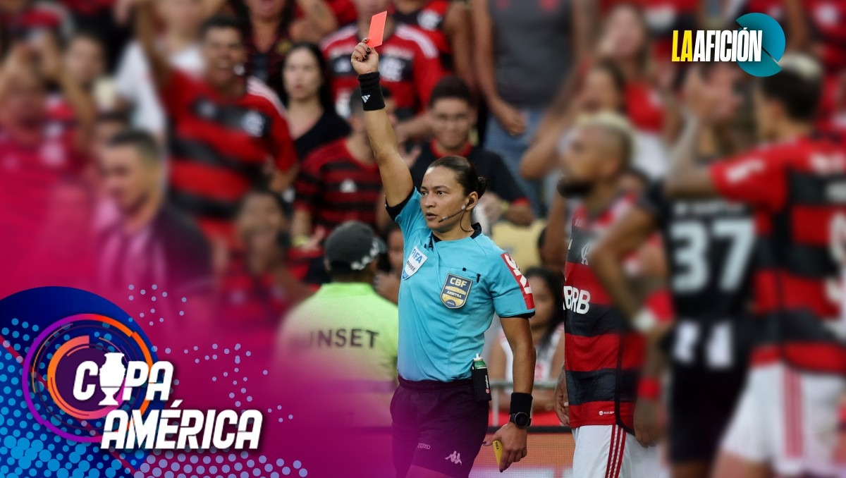 Edina Alves pitó en los Juegos Olímpicos de Río 2016 Copa América y Copa Libertadores femenil (Reuters)