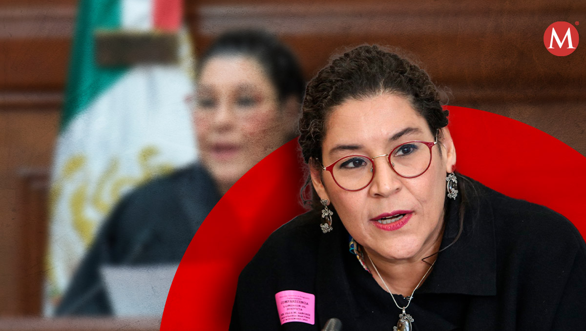 Lenia Batres habla sobre ministros de la SCJN. | Samantha Martz