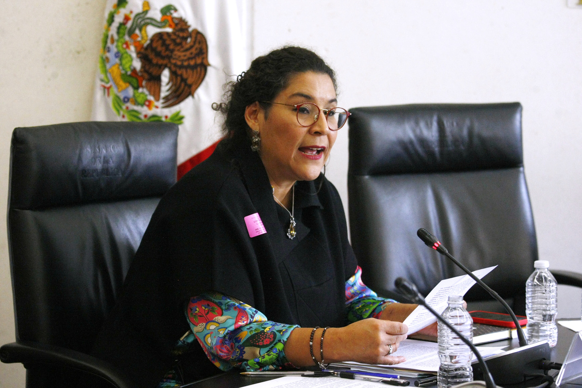 Ministra Lenia Batres. | Ariana Pérez